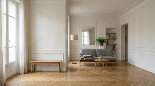 Diagnostic professionnel d'une infiltration d'eau dans une habitation française