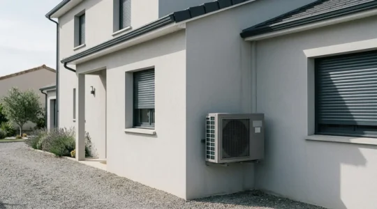 Installation professionnelle d'un système de climatisation réversible dans une habitation contemporaine