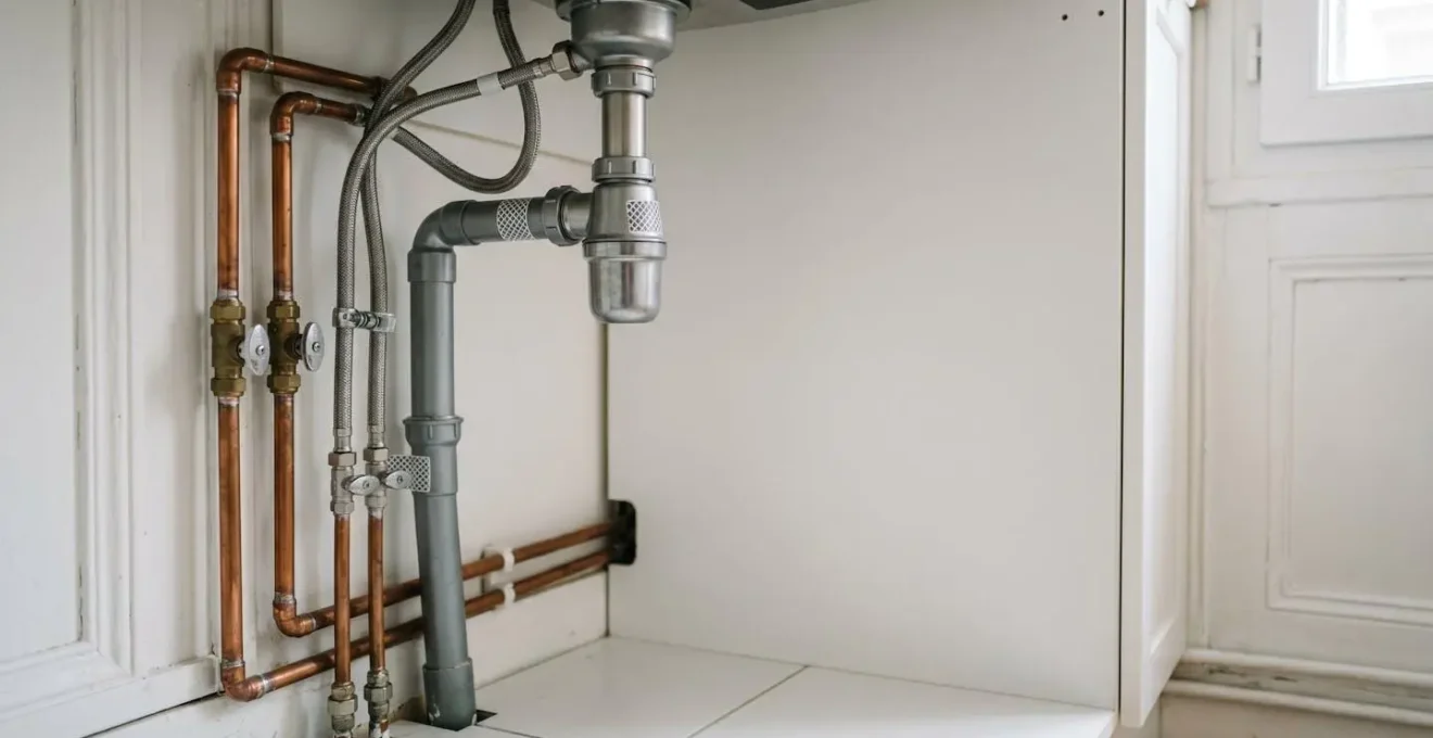 Installation de plomberie conforme aux normes DTU françaises pour éviter le refus d'assurance