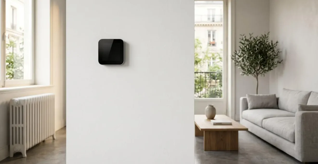 Dispositif de thermostat connecté moderne pour optimiser la consommation de chauffage